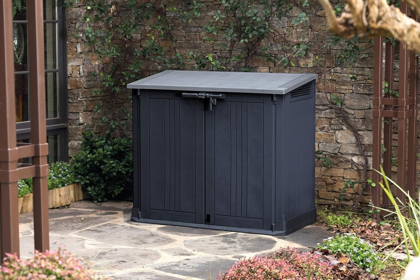Store It Out Max 1200L Storage Box - Brown